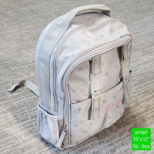 Pottery Barn MacKenzie backpack star "Catherine" size small